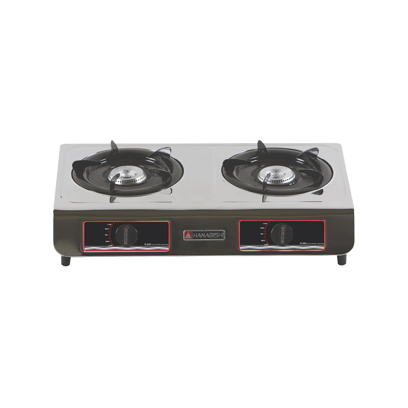 Hanabishi Double Burner Gas Stove G202