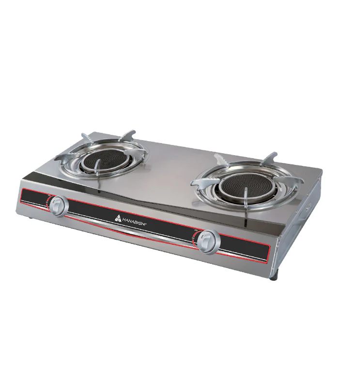 Hanabishi Double Burner Gas Stove GSDCB3000 - Image 2