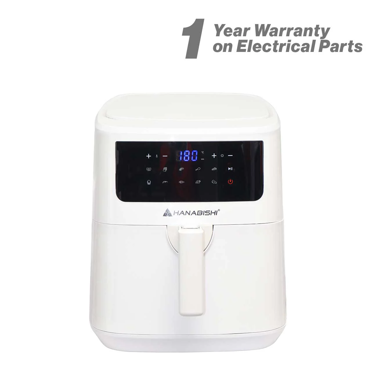 Hanabishi Air Fryer Digital 7L White HAFRYER-70WHTDIG - Image 3