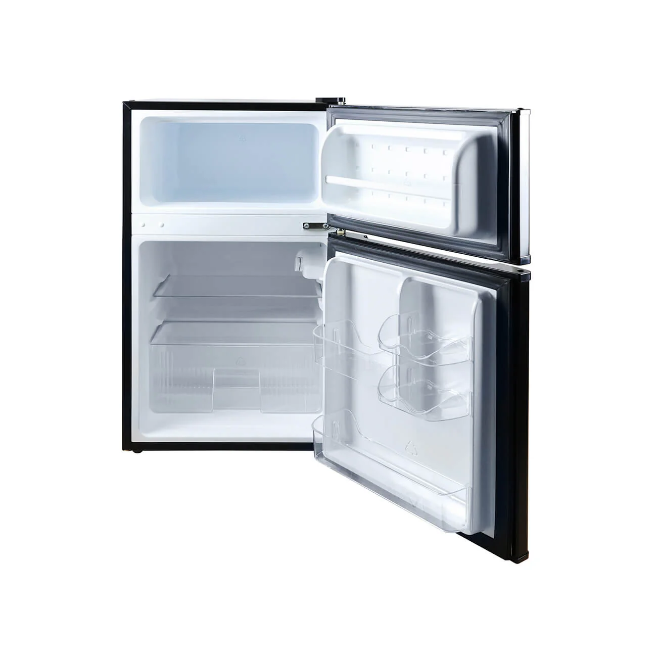 Hanabishi Double Door Refrigerator HAMDDREF-35BLK - Image 2