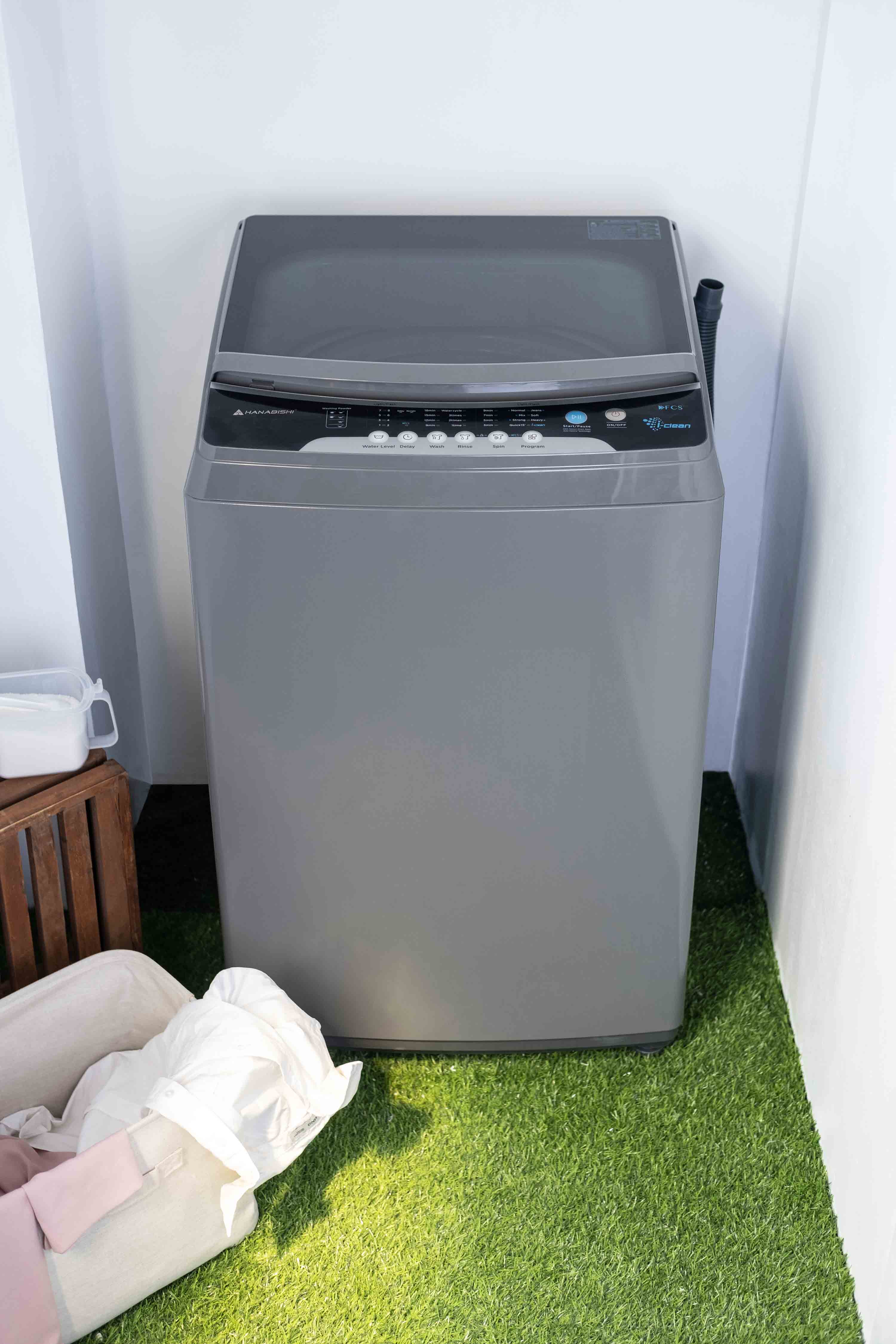 Hanabishi Fully Automatic Washing Machine Eco-Inverter 9.5kg Capacity HAWMD195INV - Image 3