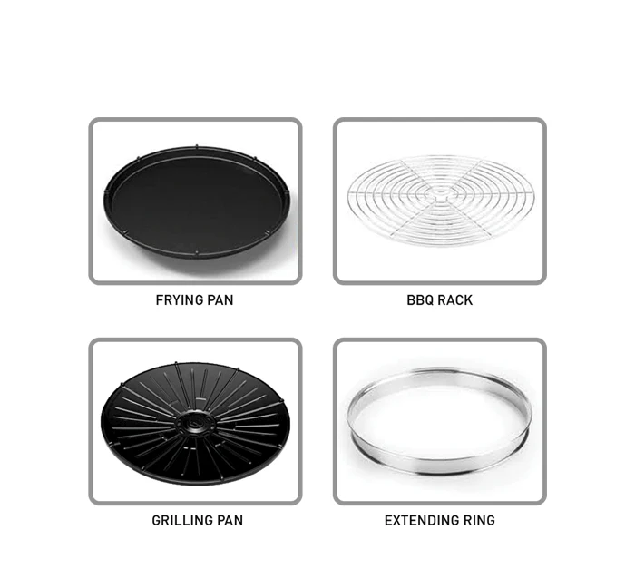 Hanabishi Smokeless Infrared Griller HLRVINFGRILL725 - Image 3